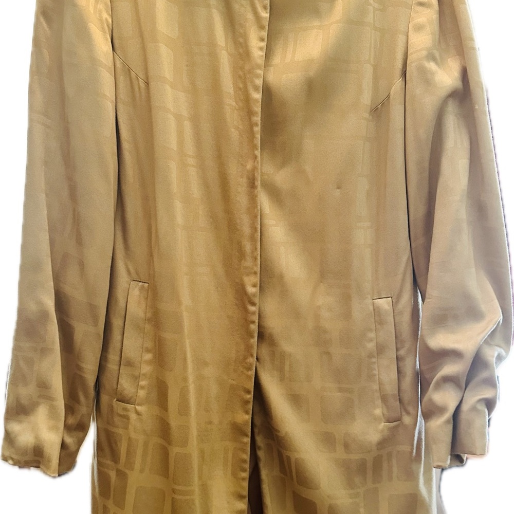 Kenneth Cole New York Gold-on-Gold Classic Vintage Jacket